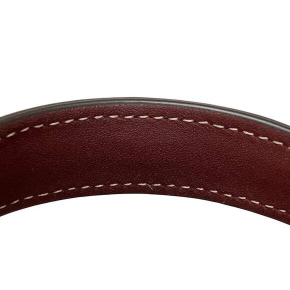 Auth COACH - CO235G Dark Brown Leather Handbag - Picture 5 of 11